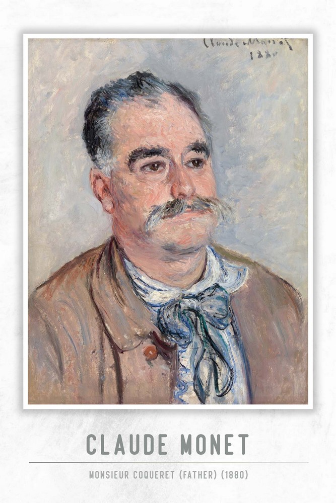 Monsieur Coqueret (Father) by Claude Monet