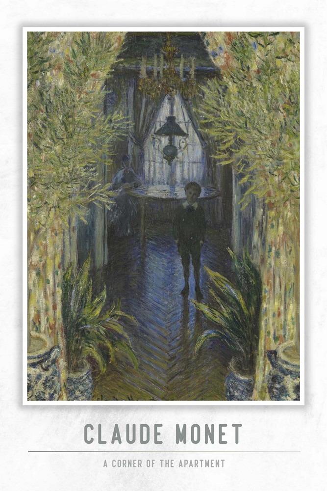 A Corner of the Apartment by Claude Monet