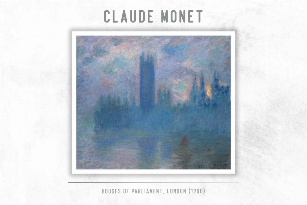 Houses of Parliament, London by Claude Monet