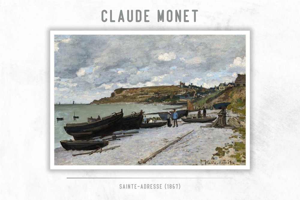 Sainte-Adresse by Claude Monet