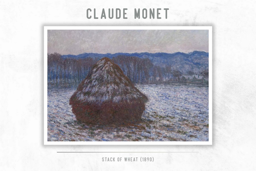 Stack of Wheat by Claude Monet