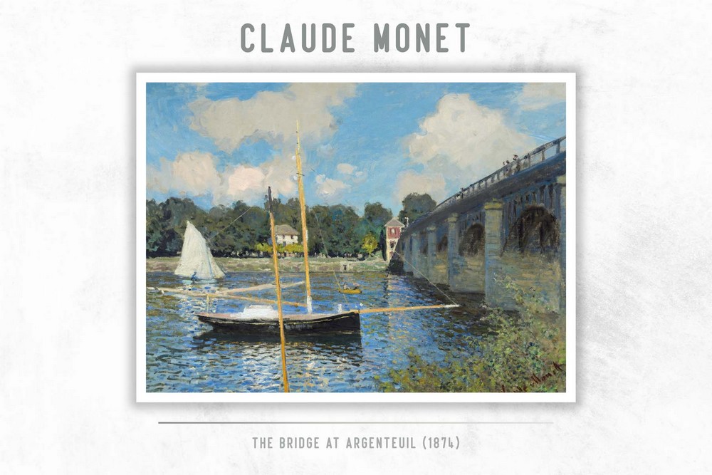 The Bridge at Argenteuil by Claude Monet