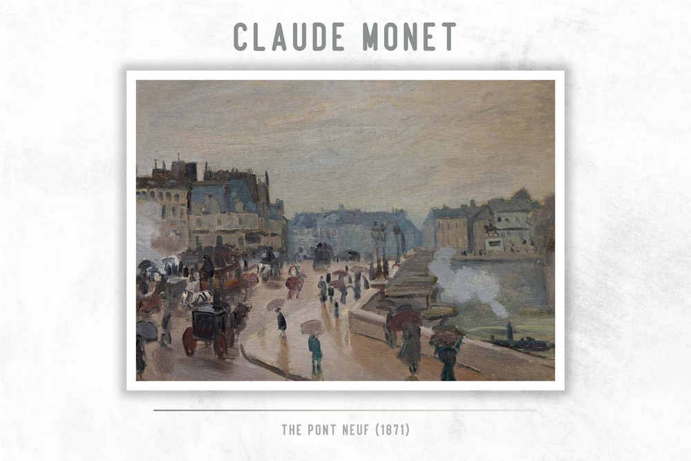 The Pont Neuf by Claude Monet