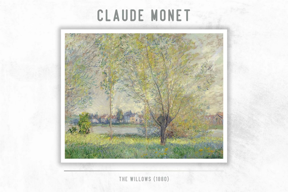 The Willows by Claude Monet