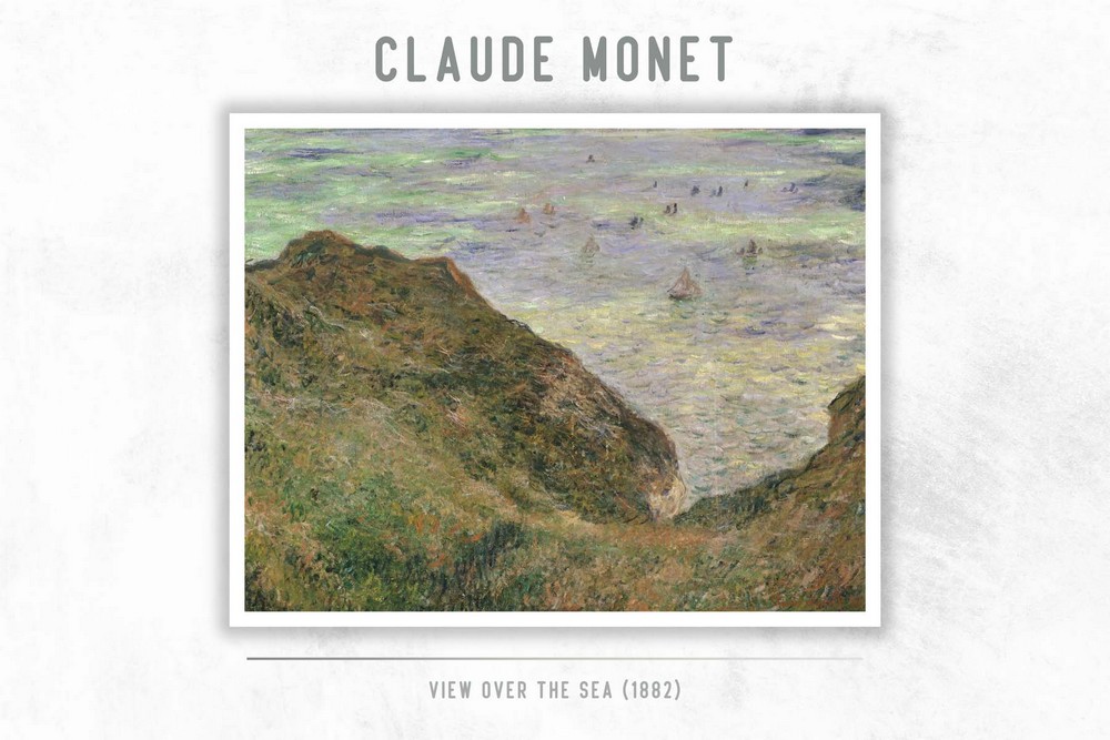 View over the Sea by Claude Monet