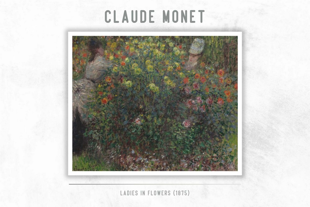 Ladies in Flowers by Claude Monet
