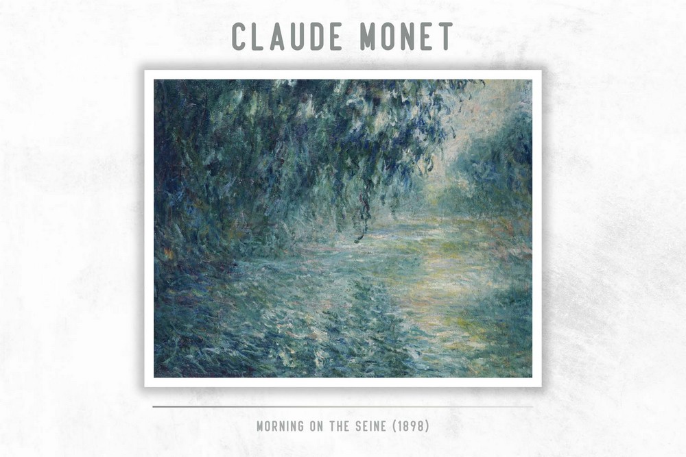 Morning on the Seine by Claude Monet