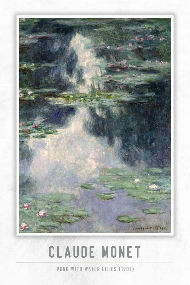 Pond with Water Lilies by Claude Monet