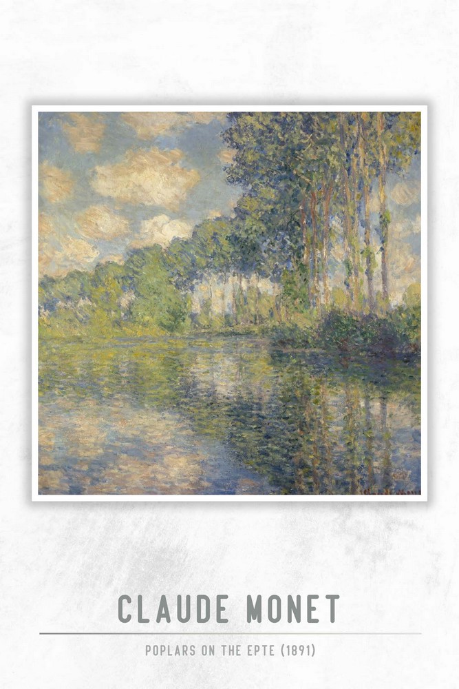 Poplars on the Epte by Claude Monet