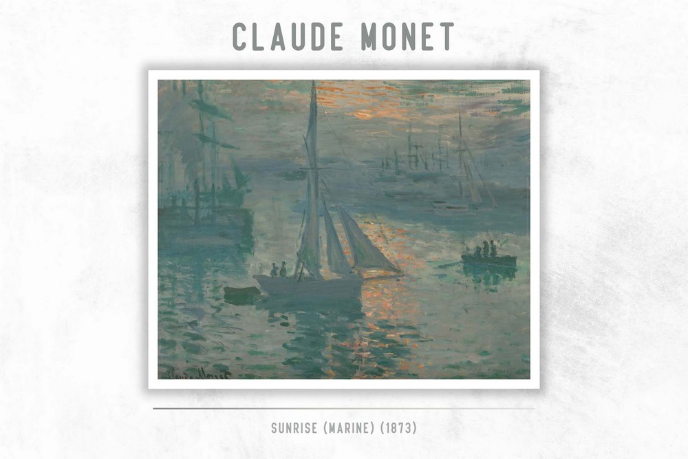 Sunrise (Marine) by Claude Monet