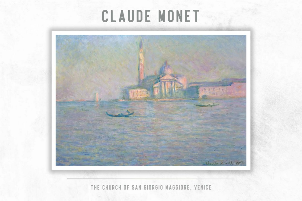 The Church of San Giorgio Maggiore, Venice by Claude Monet