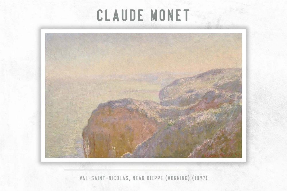 Val-Saint-Nicolas, near Dieppe (Morning) by Claude Monet