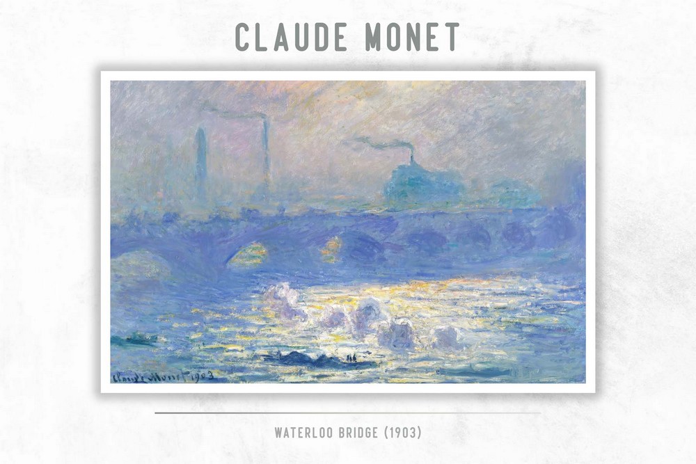 Waterloo Bridge by Claude Monet