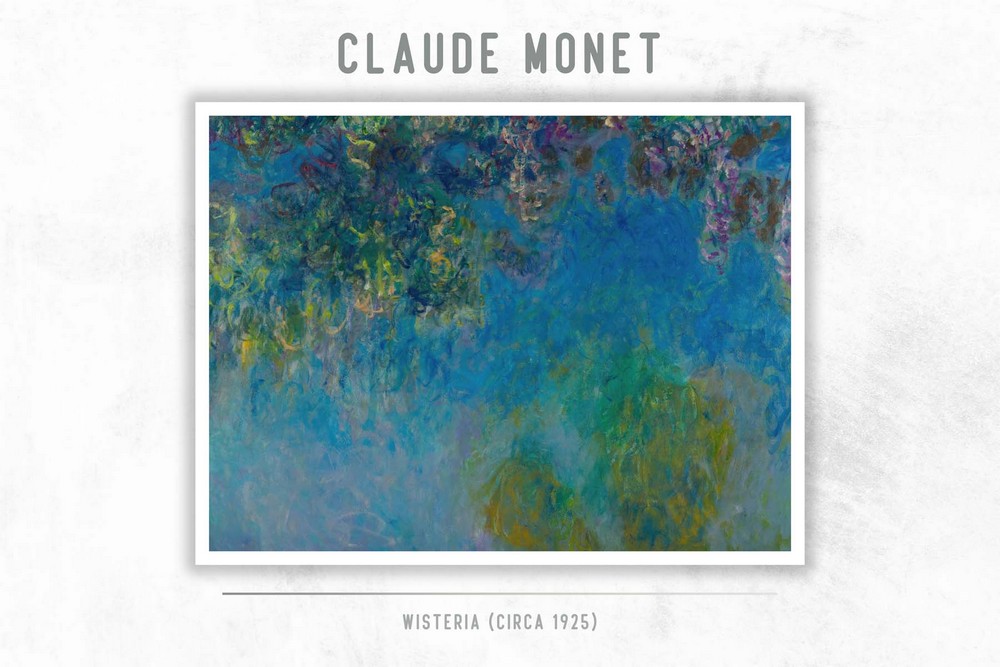 Wisteria (circa 1925) by Claude Monet