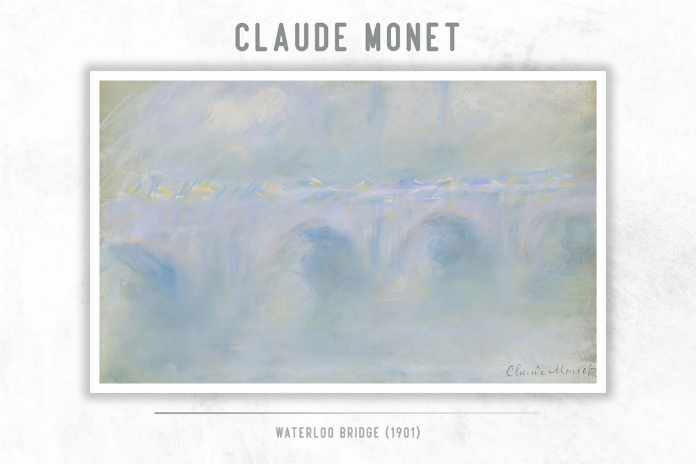 Waterloo Bridge by Claude Monet