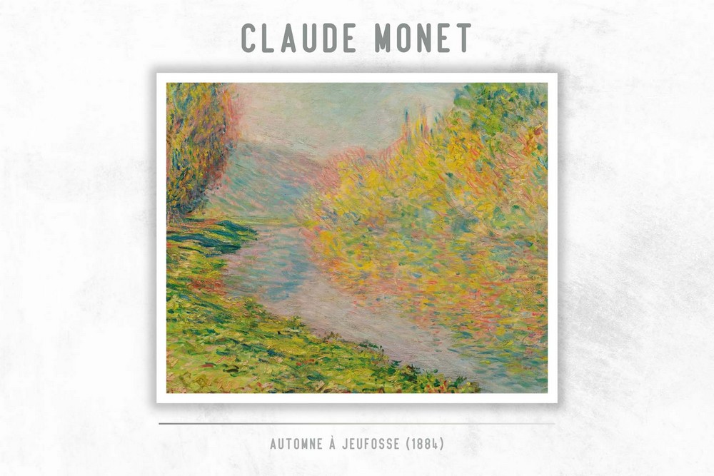 Automne À Jeufosse by Claude Monet