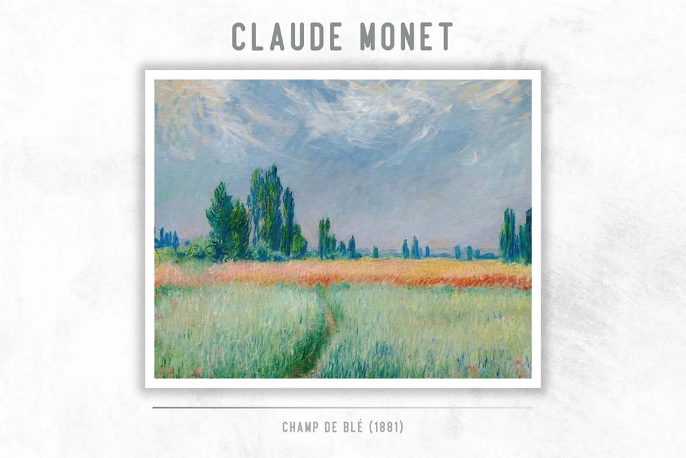 Champ De Blé by Claude Monet