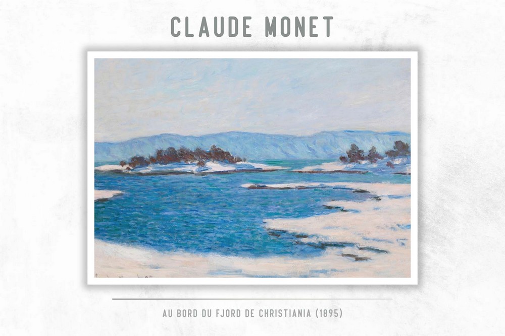 Au Bord Du Fjord De Christiania by Claude Monet