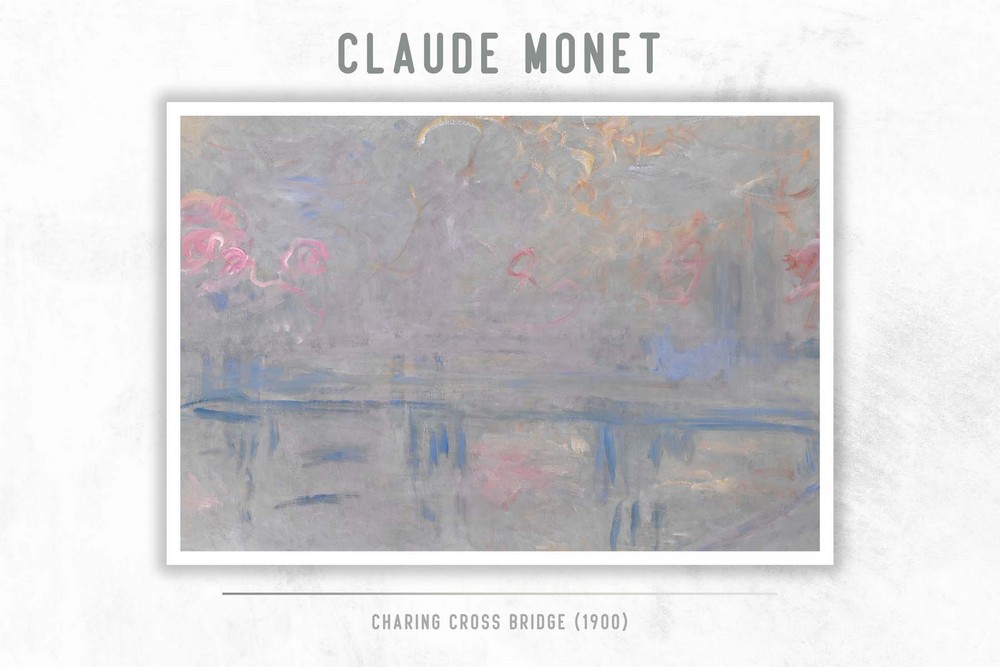 Charing Cross Bridge by Claude Monet