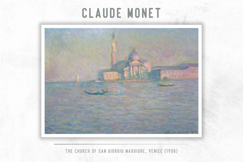 The Church of San Giorgio Maggiore, Venice by Claude Monet