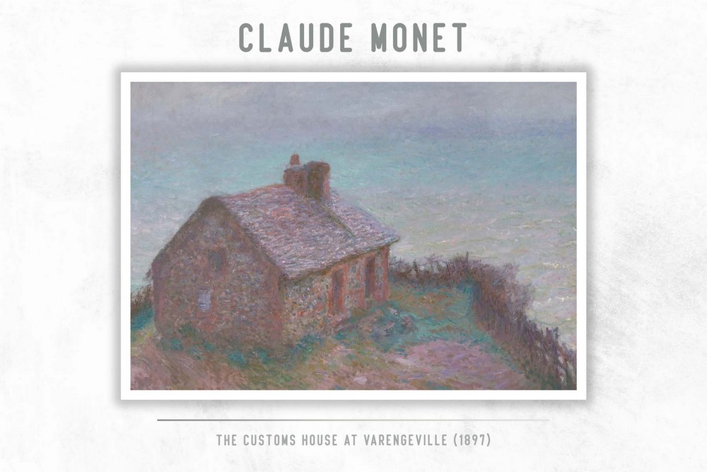 The Customs House at Varengeville by Claude Monet