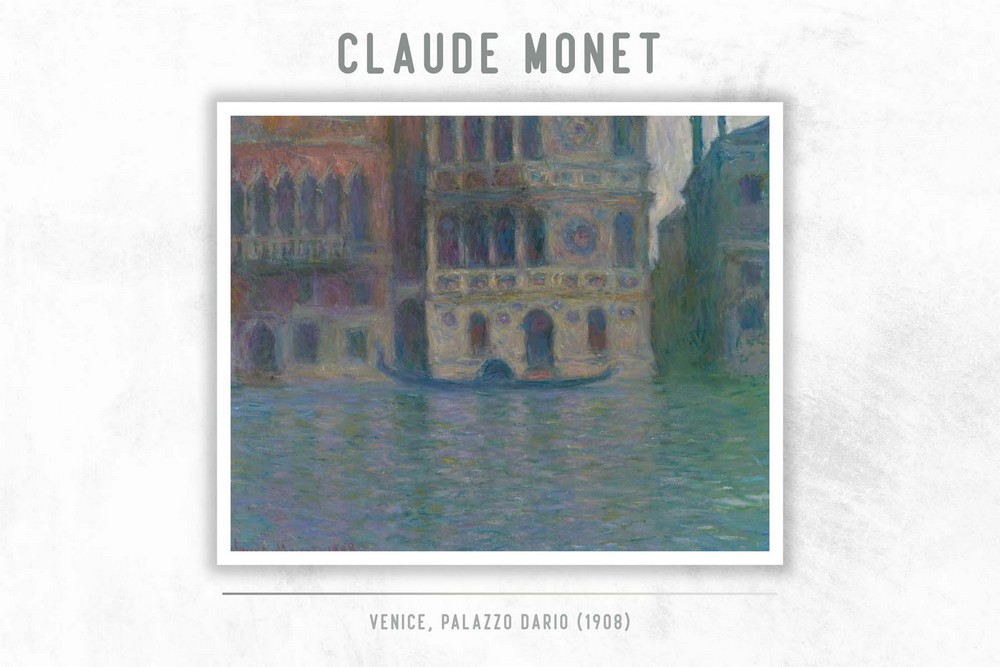 Venice, Palazzo Dario by Claude Monet