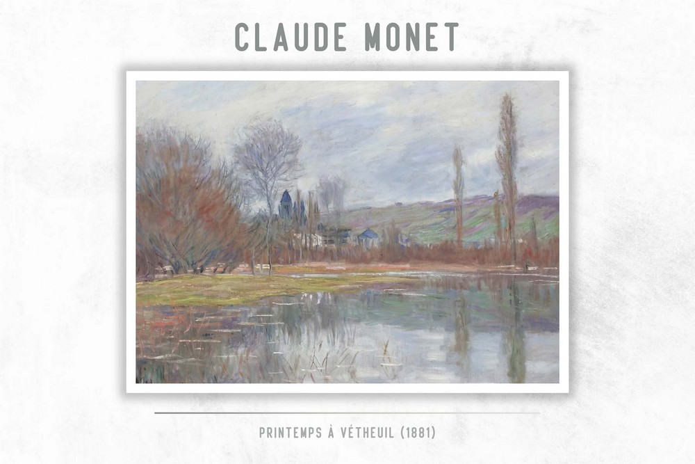 Printemps À Vétheuil by Claude Monet