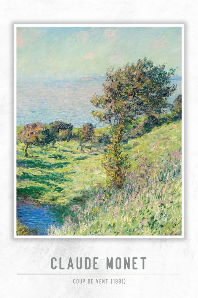 Coup de vent by Claude Monet