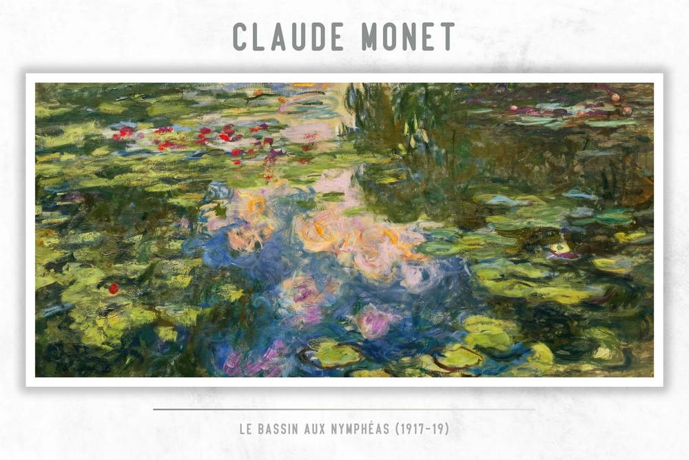 Le Bassin aux nymphéas (1917-19) by Claude Monet