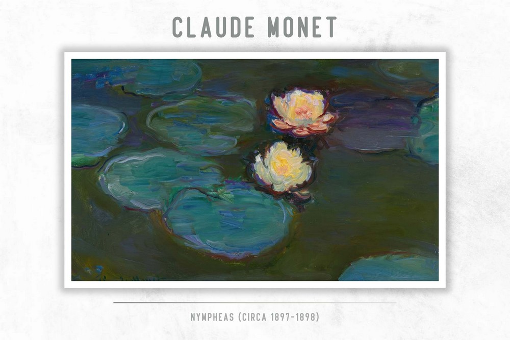 Nympheas (circa 1897-1898) by Claude Monet