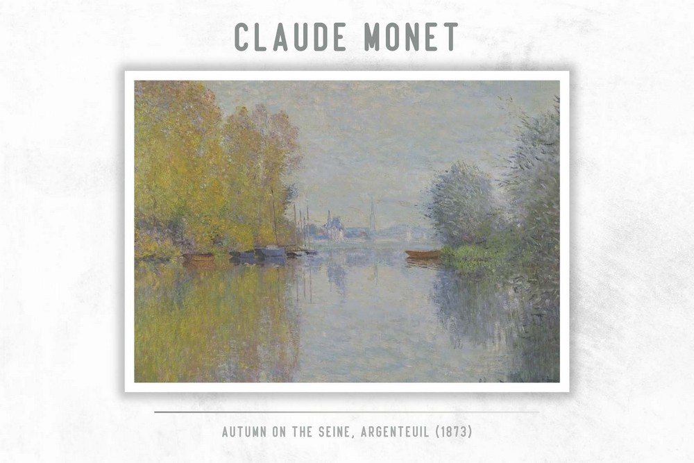 Autumn on the Seine, Argenteuil by Claude Monet