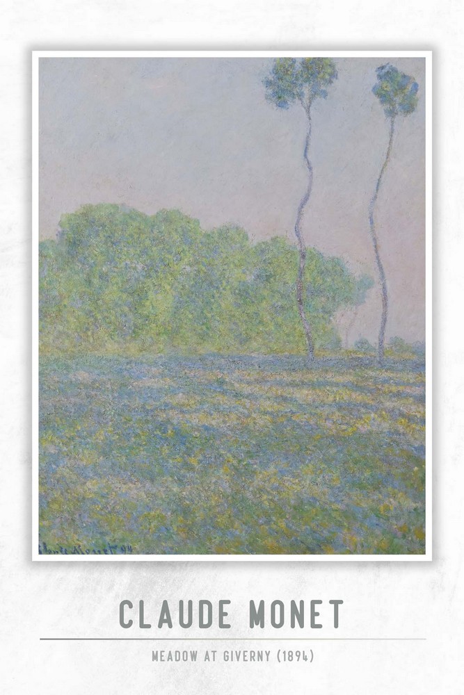 Meadow at Giverny by Claude Monet