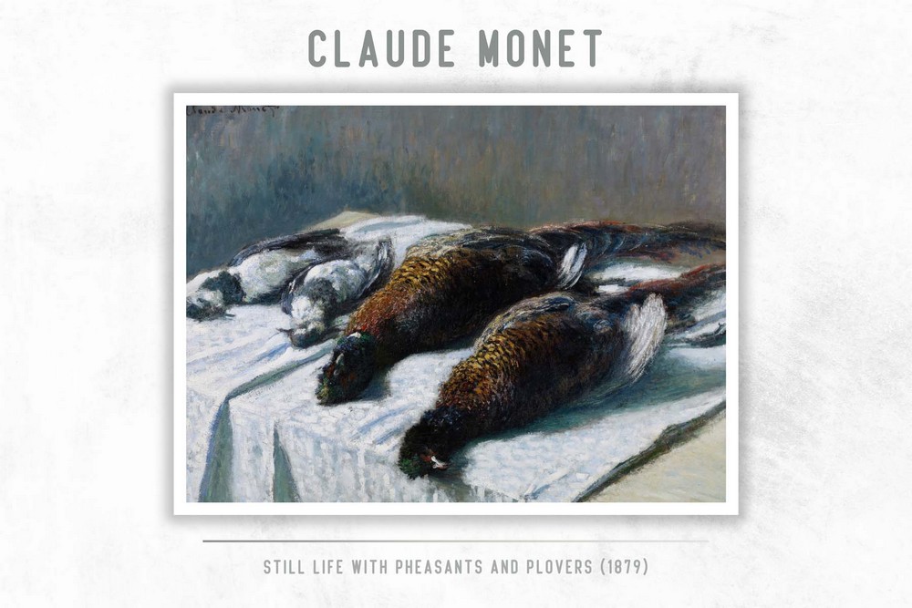 Still Life with Pheasants and Plovers by Claude Monet