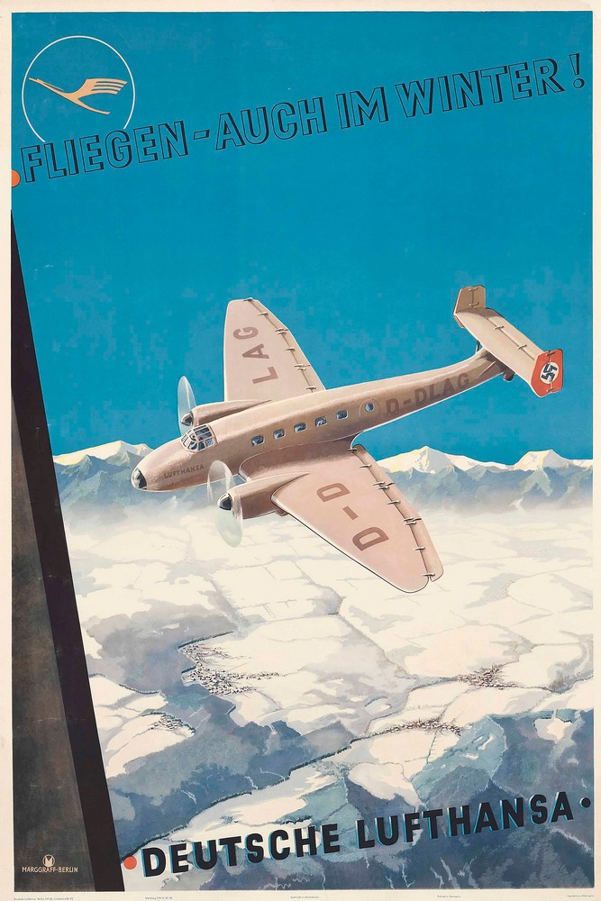 Deutsche Lufthansa, Fliegen-Auch im Winter! by Anonymous