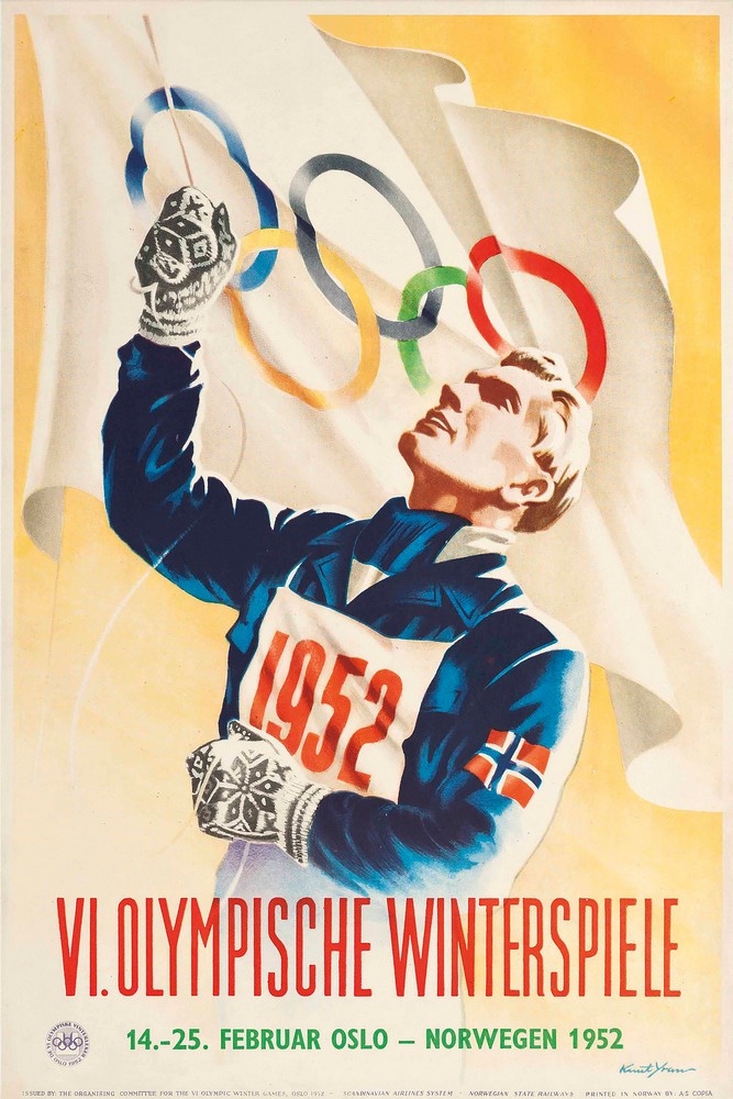 VI. Olympische Winterspiele, Oslo by Knut Yran