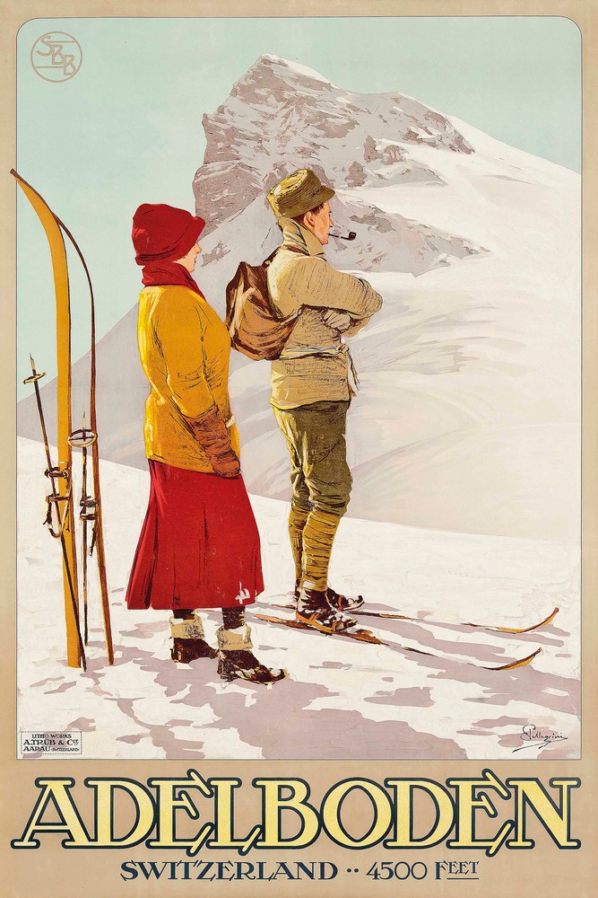 Adelboden by Carlo Pellegrini