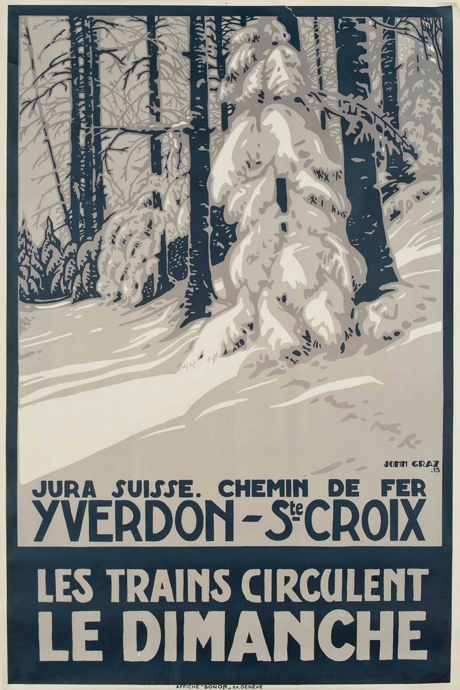 Yverdon - Ste. Croix by John Graz