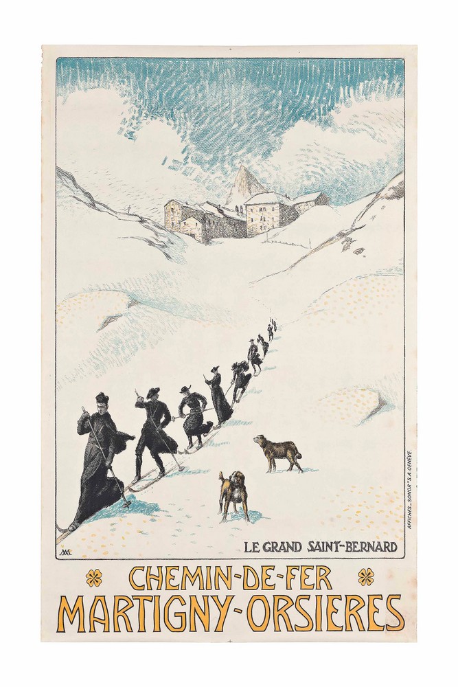 Martigny-Orsieres by Albert Muret
