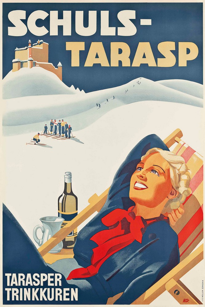 Schuls-Tarasp by W. Stauffer