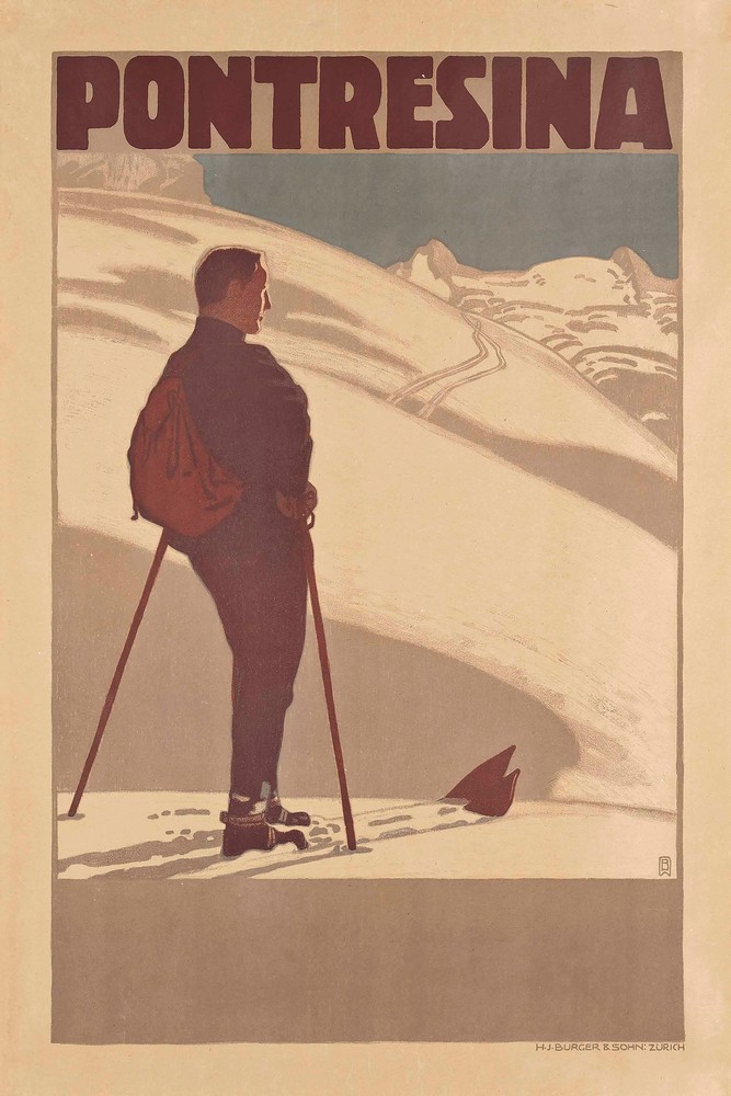 Pontresina by Wilhelm Friederich Burger