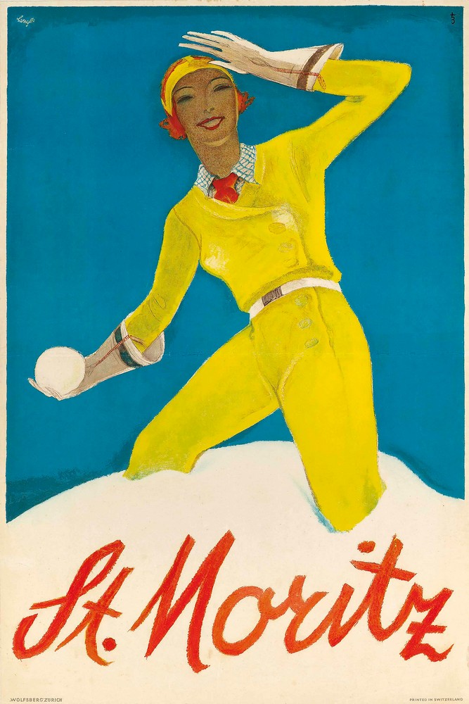 St. Moritz by Alois Carigiet