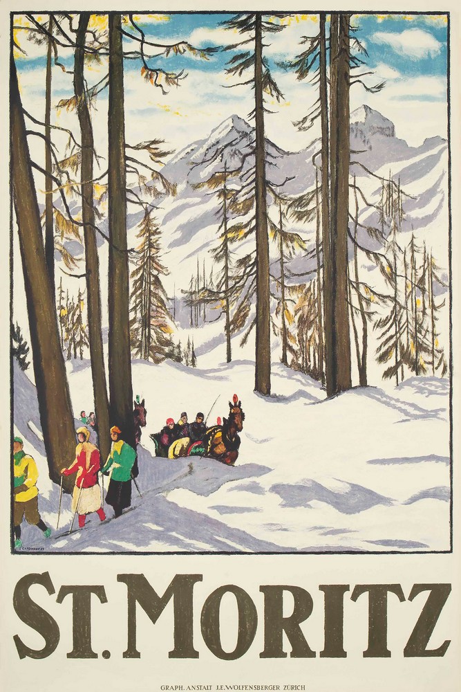 St. Moritz by Emil Cardinaux
