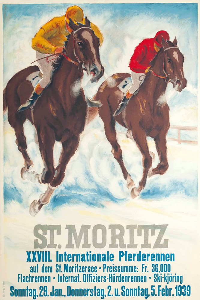 St. Moritz by Hugo Laubi