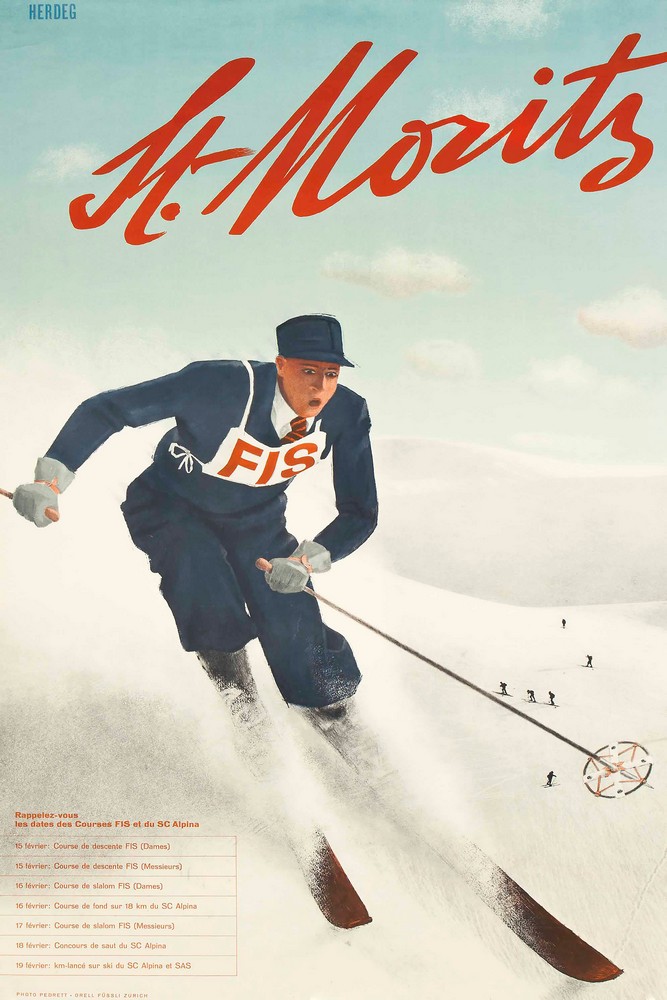 St. Moritz by Walter Herdeg