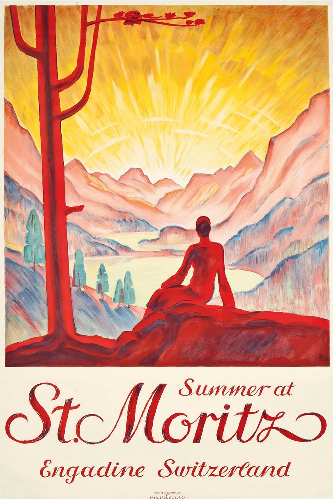 Summer at St. Moritz by Hugo Laubi