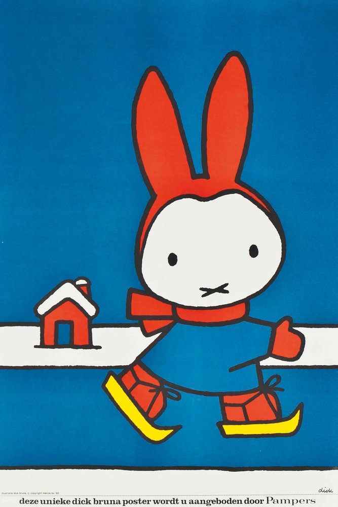 Miffy, Pampers by Dick (Hendrik M. Bruna)