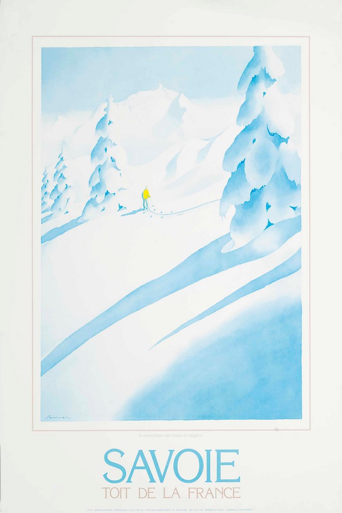 Savoie, le Mont-Blanc des Hautes de Megève by Samivel