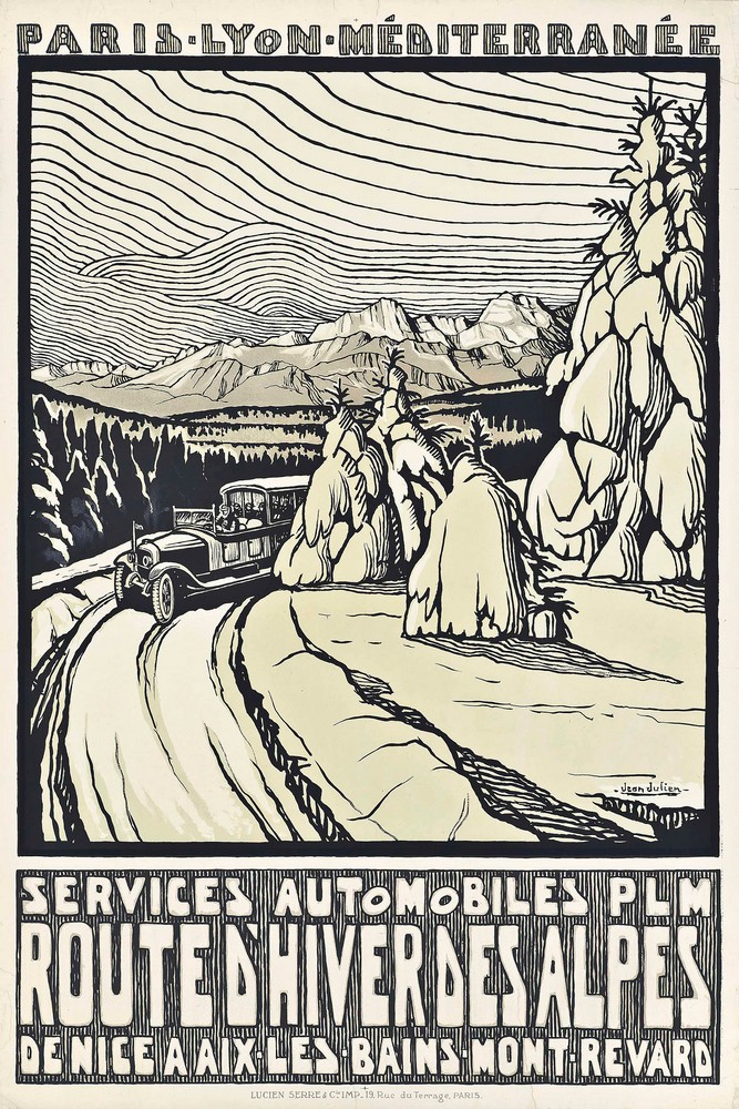 Route D'Hiver des Alpes by Jean-Pierre Julien