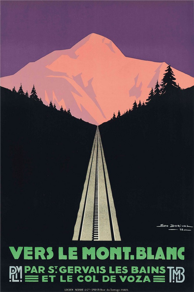 Vers le Mont-Blanc by Georges S. Dorival
