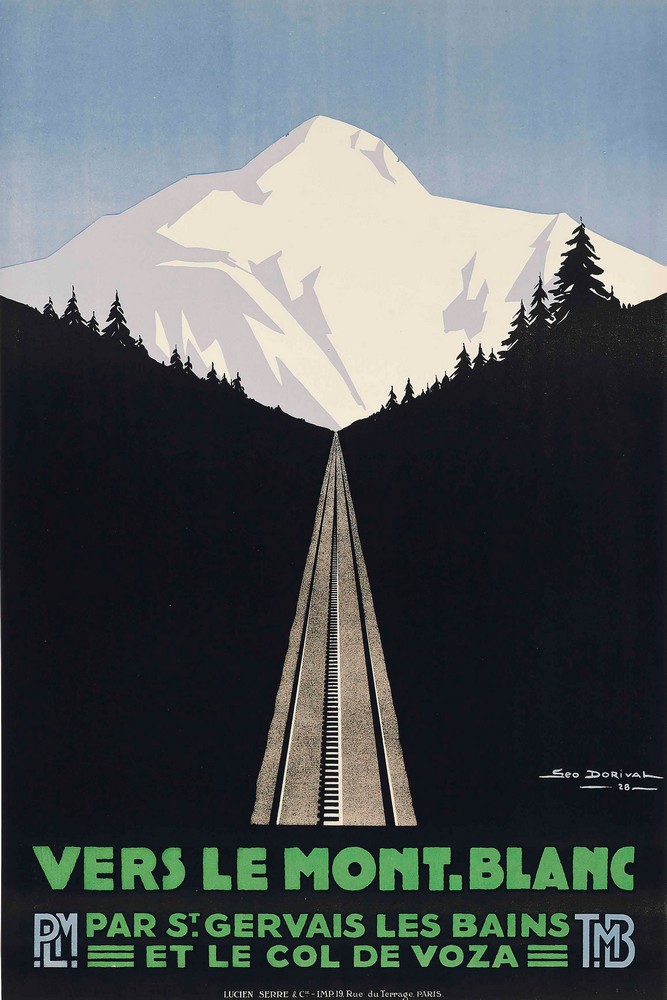 Vers le Mont-Blanc by Georges S. Dorival